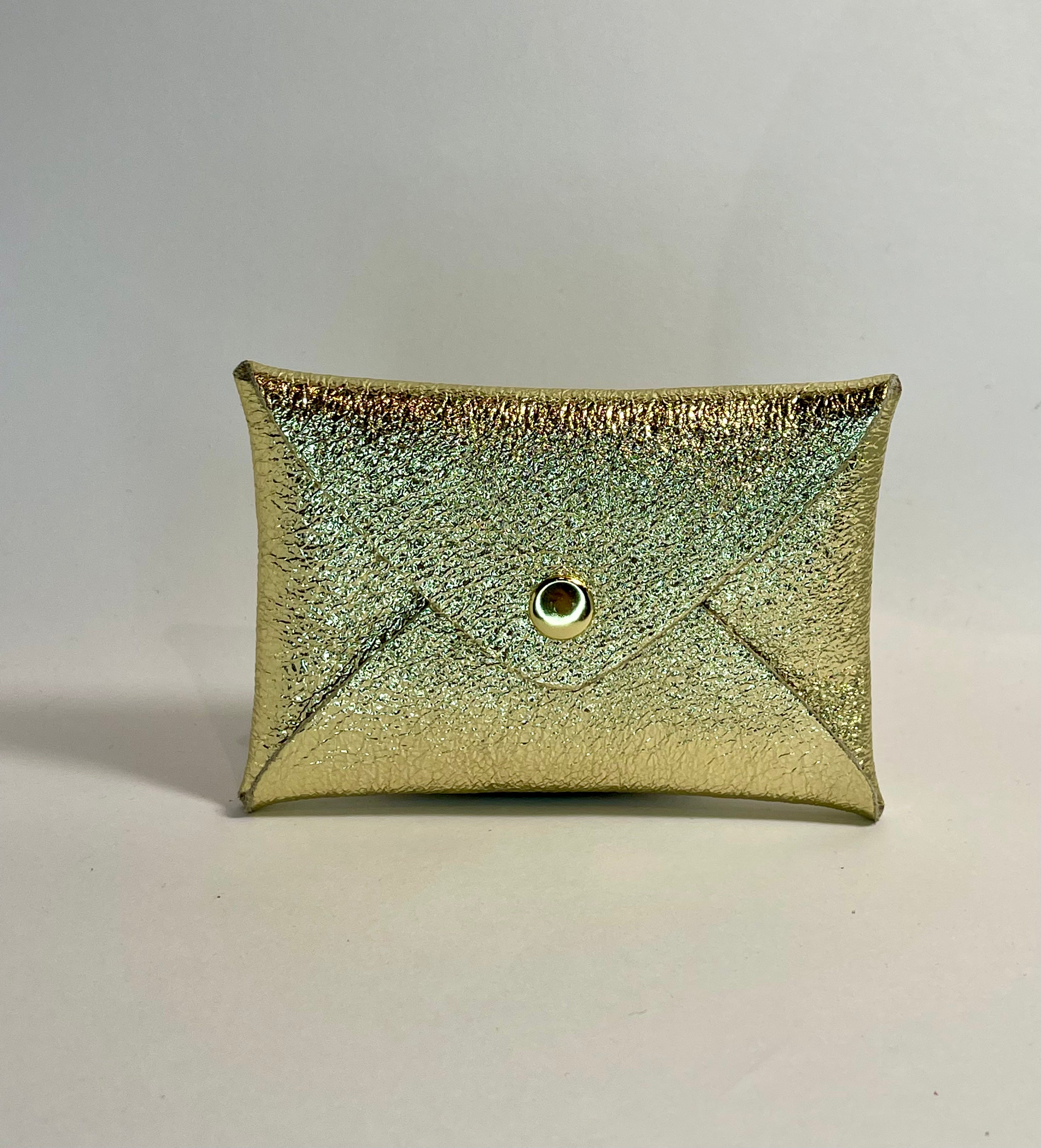 Porte carte ORIGAMI Cuir irisé