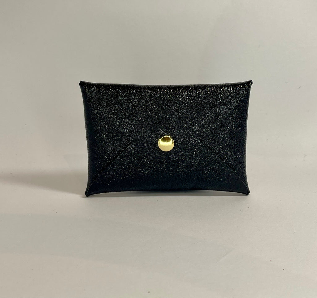 Porte carte ORIGAMI Cuir irisé