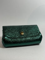 Porte monnaie accordéon cuir irisé