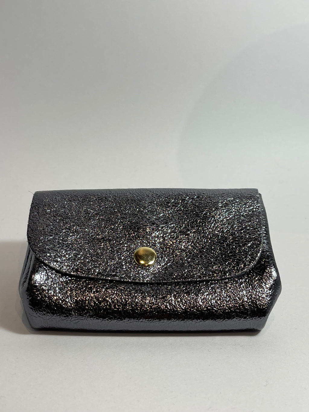 Porte monnaie accordéon cuir irisé