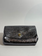 Porte monnaie accordéon cuir irisé