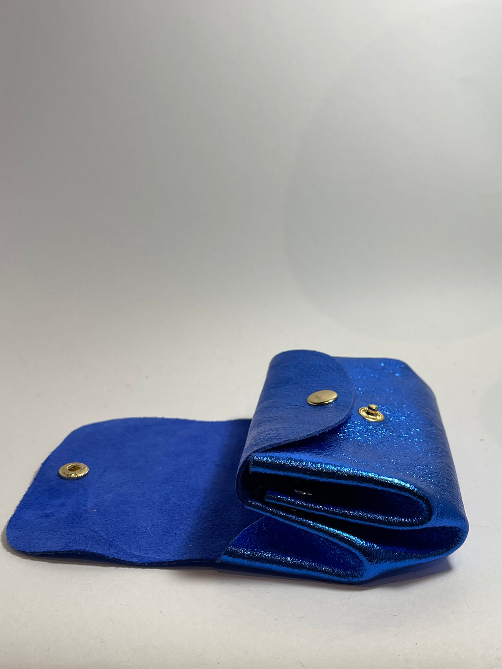 Porte monnaie accordéon cuir irisé