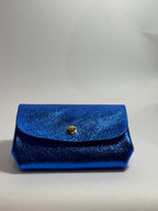 Porte monnaie accordéon cuir irisé