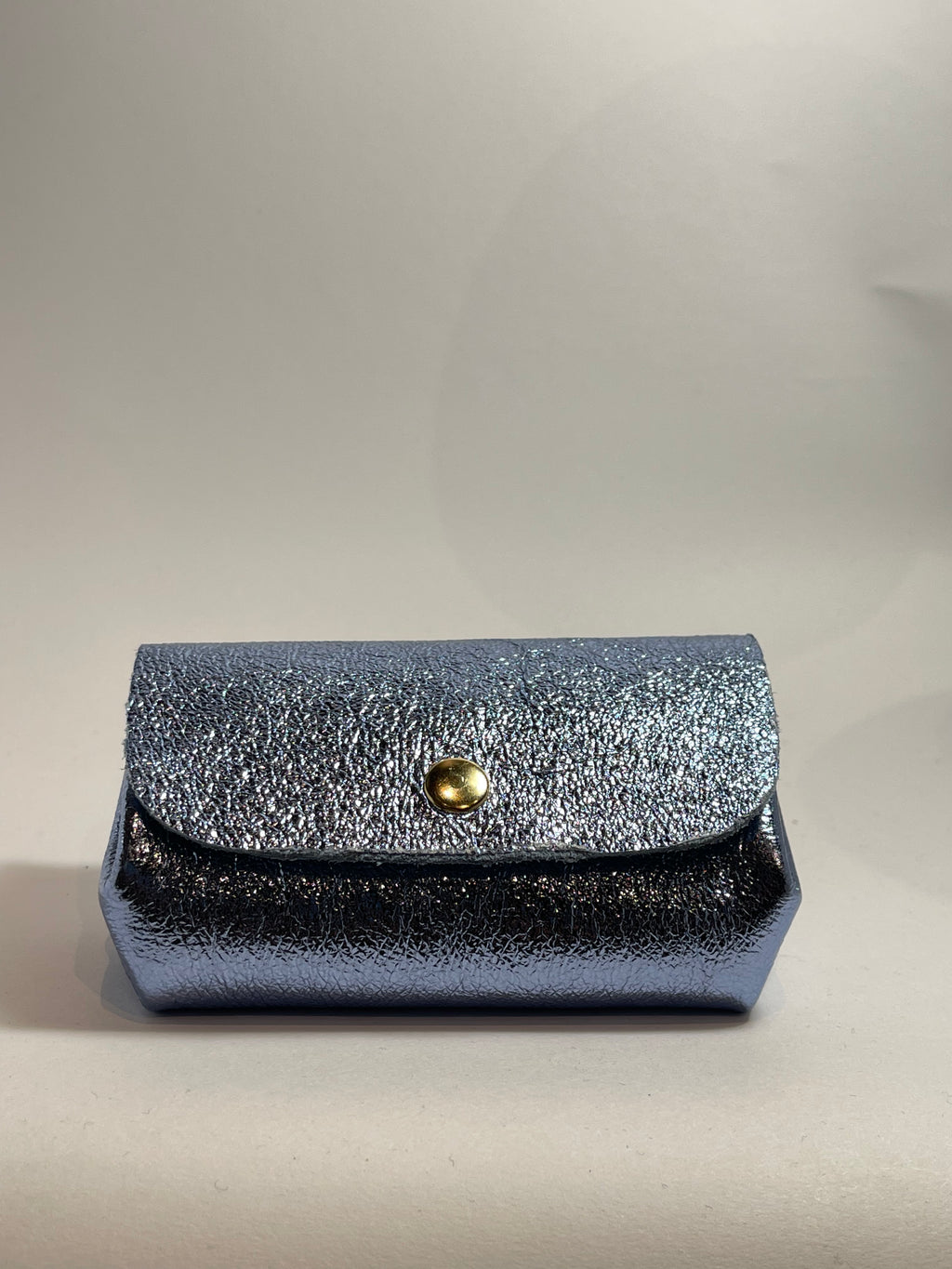 Porte monnaie accordéon cuir irisé