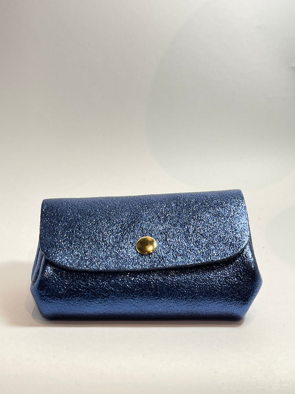 Porte monnaie accordéon cuir irisé