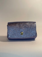 Porte monnaie accordéon cuir irisé