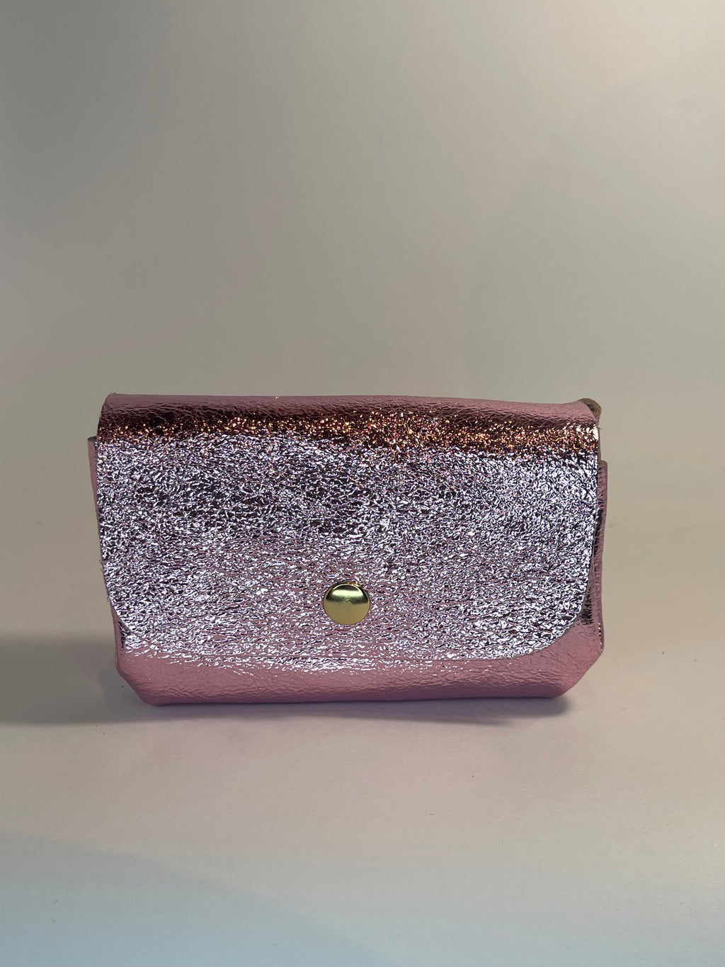 Porte monnaie accordéon cuir irisé