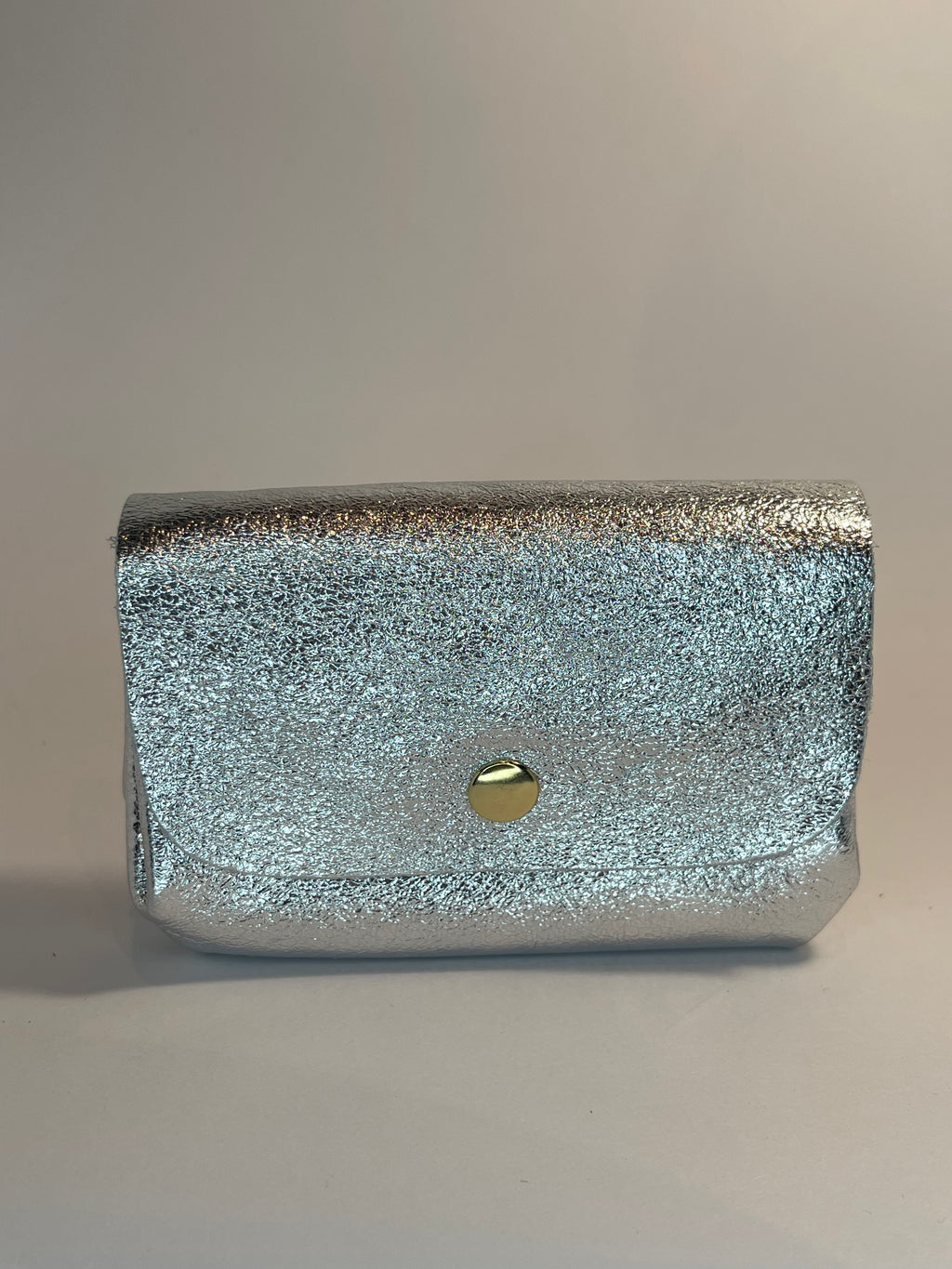 Porte monnaie accordéon cuir irisé