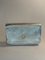 Porte monnaie accordéon cuir irisé