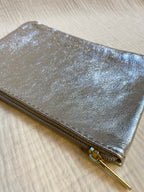 Pochette cuir métallisé GM