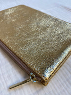 Pochette cuir métallisé GM