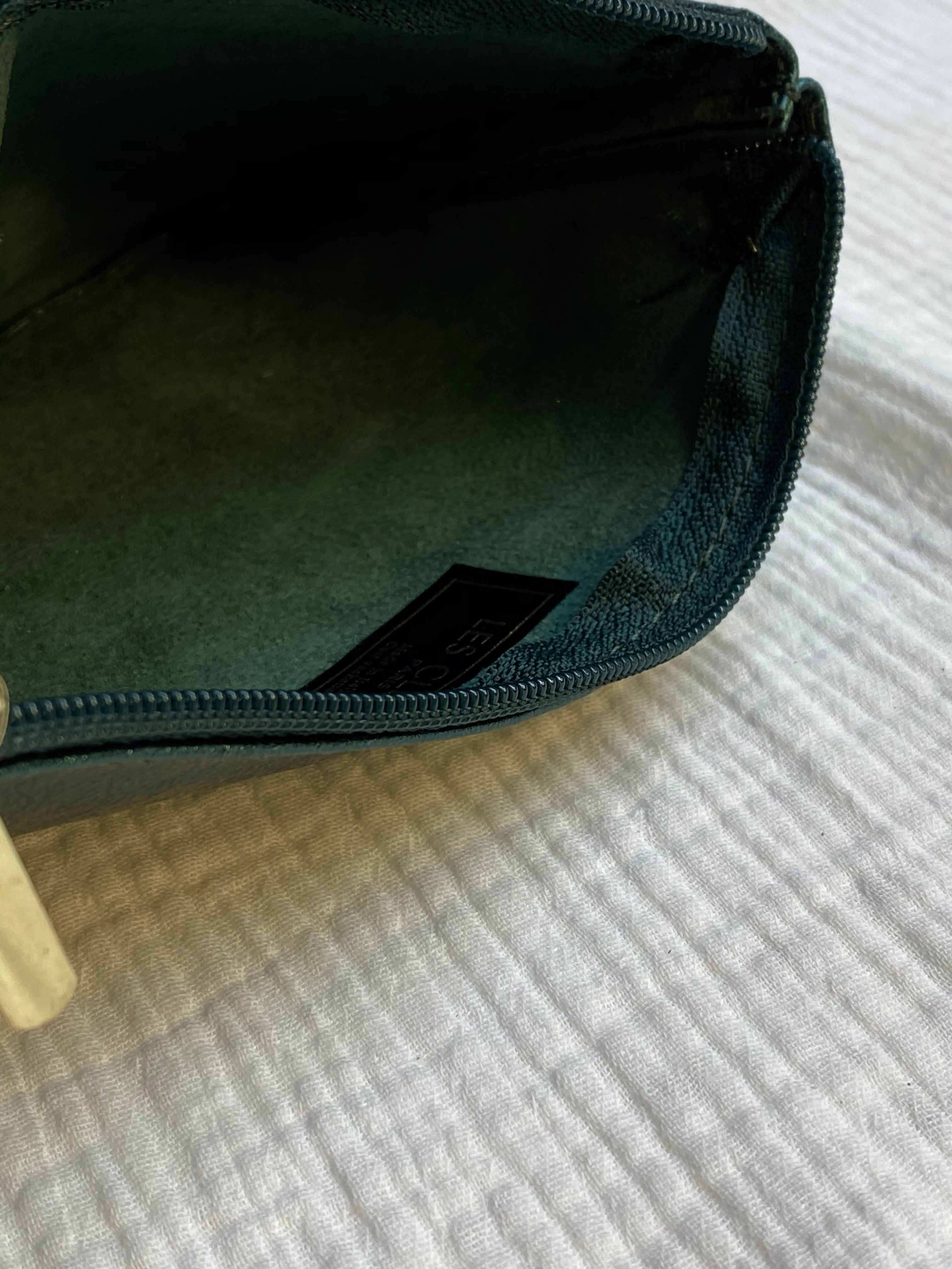Pochette cuir métallisé GM