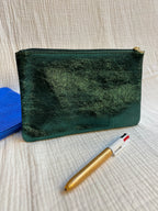 Pochette cuir métallisé GM