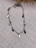 Bracelet acier inoxydable, pétales